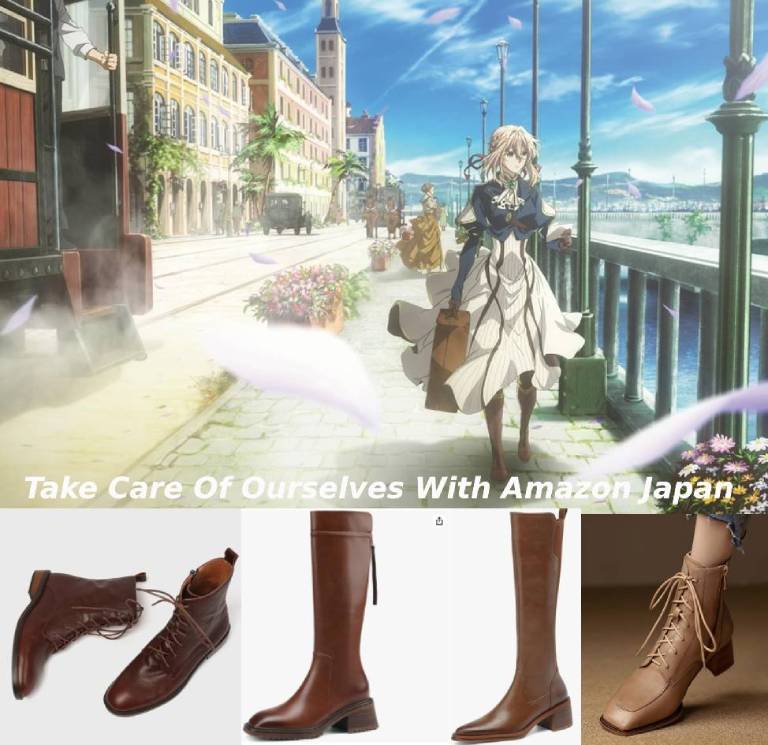 Violet Evergarden-Inspired Boots: Find Your Pair on Amazon Japan